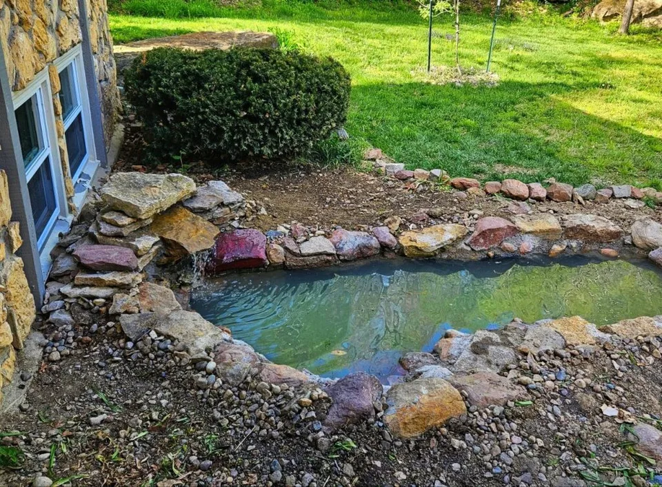 Backyard pond Landscaping USA 11