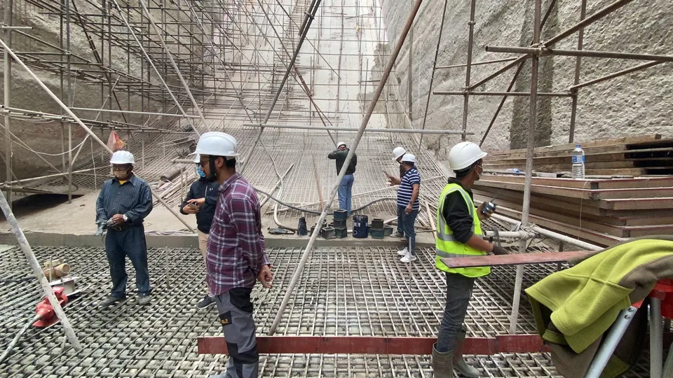 Concreting MMHPS 3