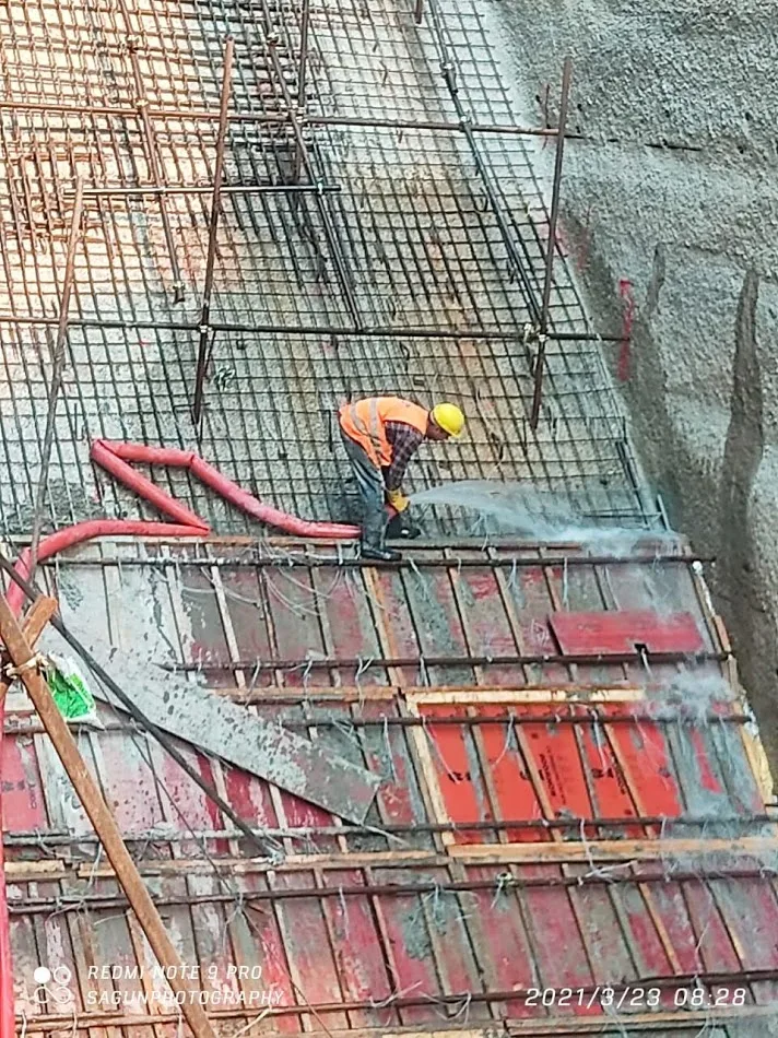 Concreting MMHPS 4