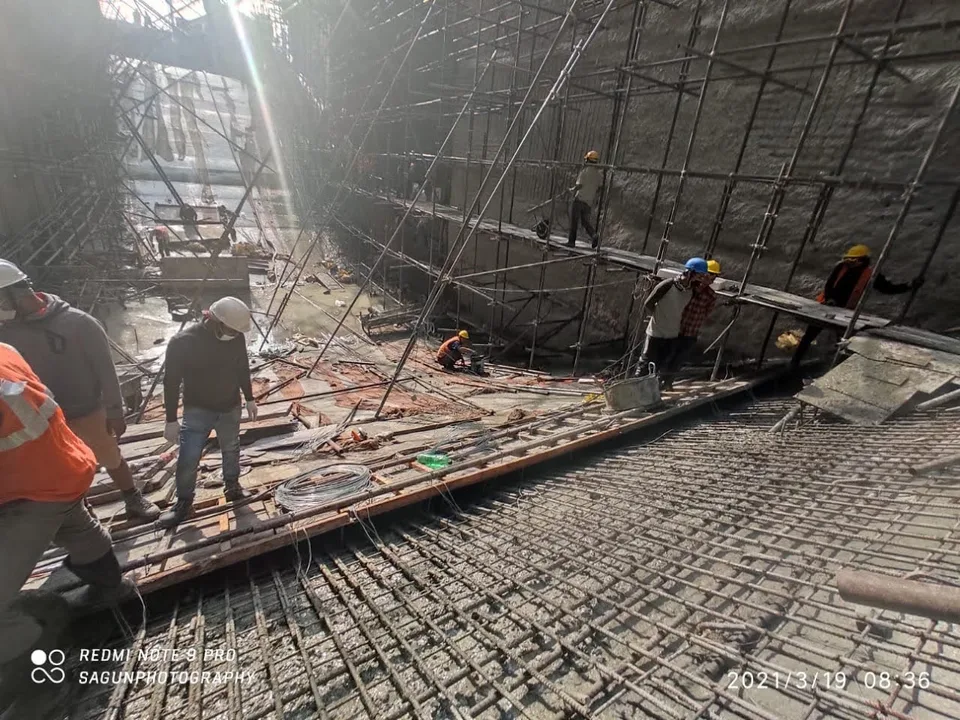 Concreting MMHPS 5