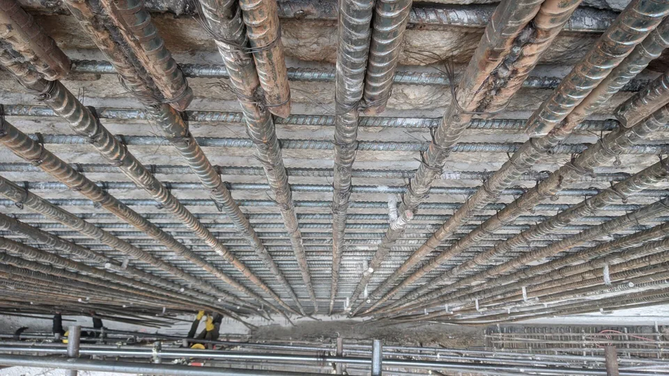 Welding Re bars as