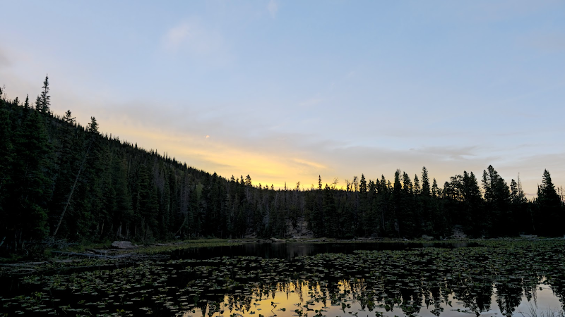 Racing the Sunset Back to Bear other lakes photo 30