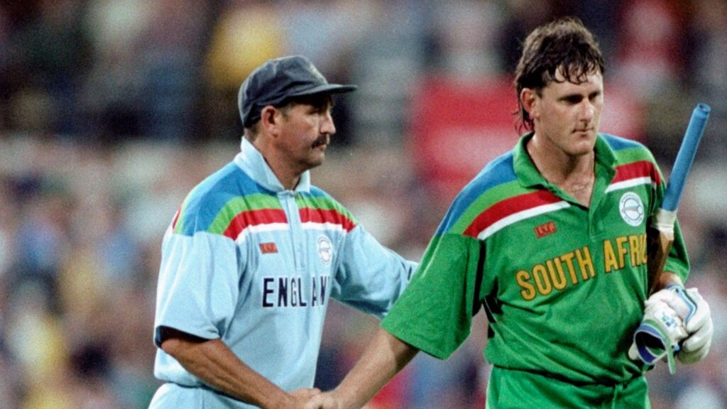 Graham gooch brian mcmillan england south africa cricket world cup