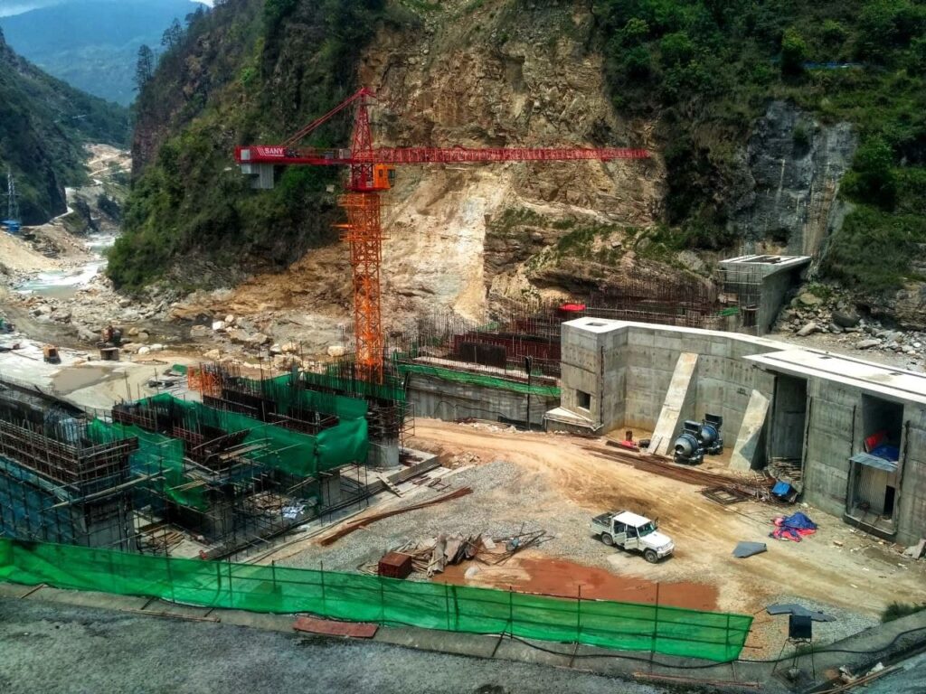 Middle Bhotekoshi Hydropower site 2