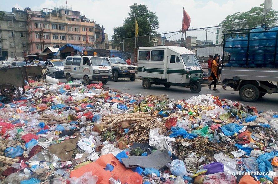 Kathmandu solid waste